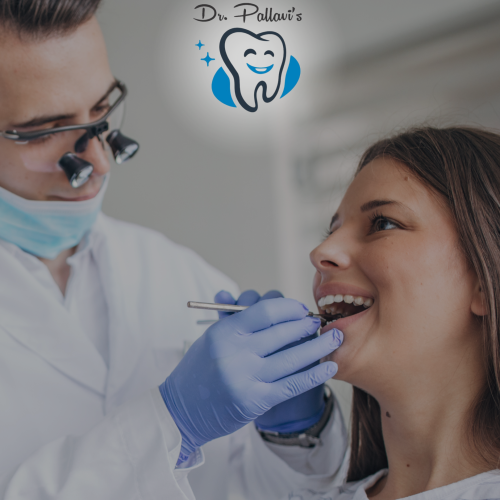 Blue White Bold Simple Dental Services Instagram Reel